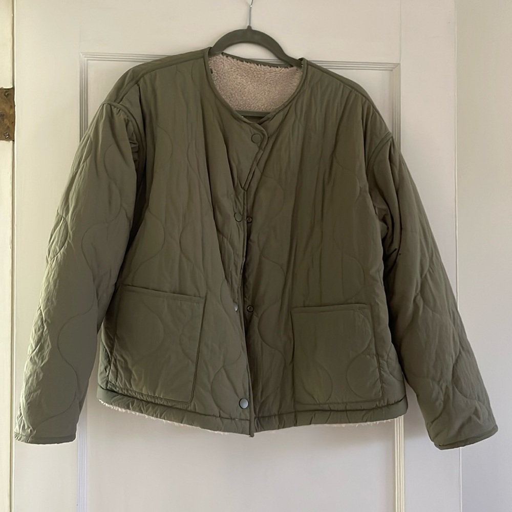 Zara reversible Sherpa jacket